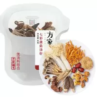 方家铺子 七彩山珍菌菇汤包90g 火锅底料羊肚菌竹荪菌菇包菌汤包 始于1906