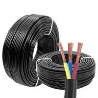 顺远线缆 电线电缆三芯软电缆RVV3*6mm² 单位:米
