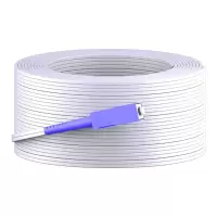 朴联(TOPULAN)光纤皮线 单模电信级SC接头室内皮线线缆 1芯2钢丝收发器光缆光纤入户线 50米