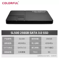 七彩虹 SSD台式机固态硬盘 SATA3.0接口 SL300/500系列 固态硬盘 256G[SL500] SATA3.