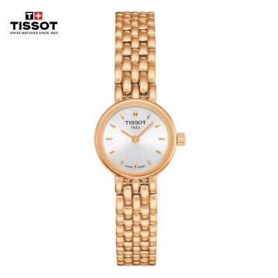 天梭(TISSOT)瑞士手表 小可爱系列腕表 石英女表 送女友