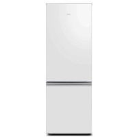 TCL 186升双门小型冰箱 迷你电冰箱 一体成型箱体 闪白银 BCD-186C