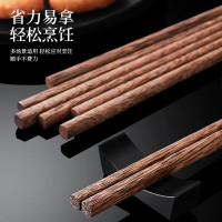 双立人Edo油炸筷[加长42cm鸡翅木]防烫家用油炸煎捞面商用火锅筷