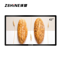 泽显(Zshine)43英寸高清壁挂式广告机windows款商务展示广告宣传数字标牌(非触摸)LC-G43B