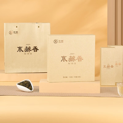 中茶铁观音茶叶春茶乌龙茶 CK999 150g 浓香型水藏香系列礼盒装