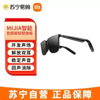 小米智能音频眼镜墨镜款 蓝牙耳机无线非骨传导可换前框近视配镜太阳墨镜 MIJIA智能音频眼镜墨镜款
