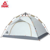 匹克(PEAK)户外初级帐篷户外野营加厚3-4人便携式露营装备防雨自动精致沙滩账篷