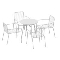 金菲罗格户外铁艺桌椅露天花园桌椅颜色备注 70圆桌+4椅