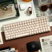 洛斐LOFREE OE903 小翘100三模机械键盘多系统兼容 豆腐
