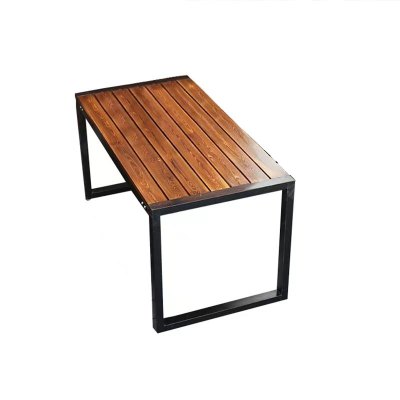金菲罗格户外休闲实木桌椅组合颜色备注 1.5米桌子