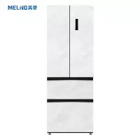 美菱(MeiLing)400升法式冰箱 一级能效 BCD-400WP9BT雪山白