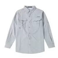 哥伦比亚(Columbia)衬衫男士春夏季新款户外钓鱼系列UPF50防晒防紫外线外套