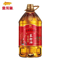 金龙鱼 食用油 外婆乡小榨 匠心臻选菜籽油5L