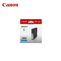 佳能(Canon) 墨盒 PGI-2800 C青色标准容量(适用MB5480/MB5180/iB)