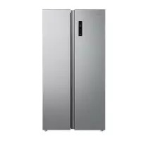 美的(Midea)BCD-558WKPM(E) 558L 冰箱 风冷无霜对开门冰箱 钛钢灰