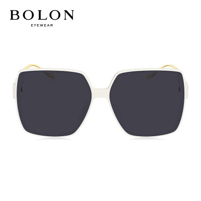 暴龙(BOLON)眼镜太阳镜女款方形墨镜礼盒 BL5058C91
