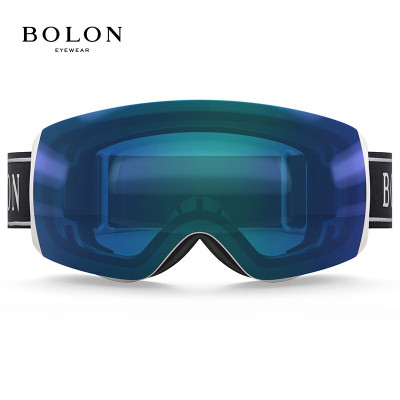 暴龙(BOLON) 暴龙眼镜运动户外滑雪镜男女同款太阳镜墨镜BL2000 B97-冰蓝