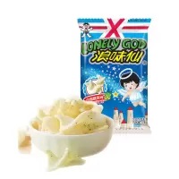 旺旺 浪味仙 膨化食品 花式薯卷 零食薯片 田园蔬菜味70g