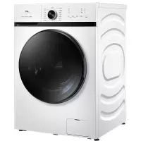 TCL TG-V100HBA 芭蕾白 滚筒洗衣机 10公斤 一级能效 全自动洗烘一体