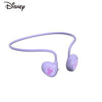 迪士尼(Disney) 蓝牙耳机 气传导耳机 苹果安卓手机通用蓝牙耳机LK-09 粉色