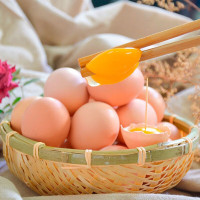 土鸡蛋60枚蛋托装新鲜农家自养笨鸡蛋食用柴鸡蛋
