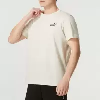彪马(PUMA)t恤男短袖 2024夏季新款短袖纯色运动T恤日常休闲上衣圆领短袖