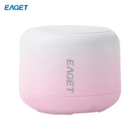忆捷(EAGET)EK01蓝牙音箱 360度环绕立体声蓝牙V5.1播放 粉色(个)