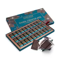 爱普诗85%迷你黑巧克力礼盒135g 苦黑巧克力礼盒 瑞士进口