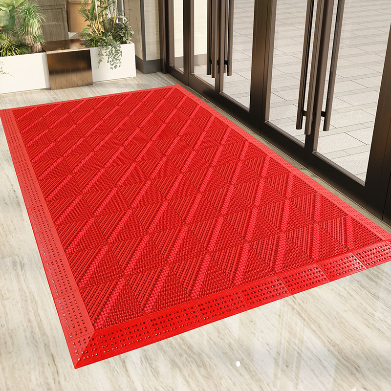 室外地垫入户门脚垫户外门口防滑垫进门塑料防滑门垫商用防水地毯