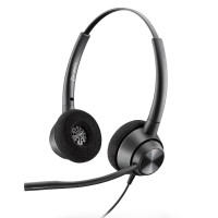 缤特力EncorePro 320 USB-A 头戴式耳机/ 双耳 直连电脑线控耳麦 商务办公 降噪耳机 -POLY
