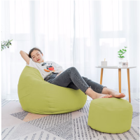 懒人沙发豆袋单人沙发椅网红小户型阳台休闲可睡觉躺卧小沙发中号 绿色
