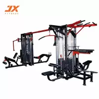 军霞(JUNXIA) JX-3050 八人站综合训练器商用多功能健身房健身器材-