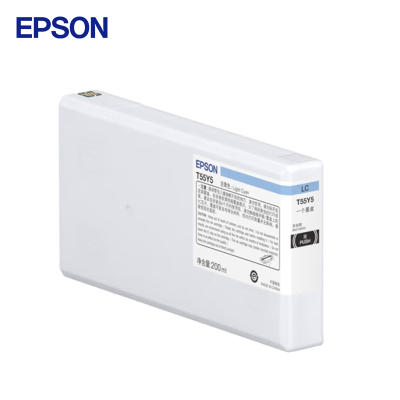 爱普生(EPSON) C13T55Y580 淡青色墨水(适用于SC-P5380)约200ml