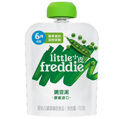 Little Freddie 小皮 豌豆泥 70g