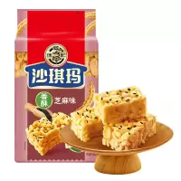 徐福记(Xu fuji)芝麻沙琪玛 香酥芝麻味469g/袋