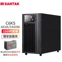 山特 SANTAK UPS不间断电源 C6KS 6KVA/5400W 在线式稳压 C6KS 6KVA/5400W 续航1