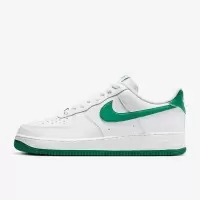 耐克/NikeAir Force 1 '07 男子空军一号低帮AF1白绿休闲运动鞋