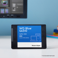 西部数据(WD)250GB 笔记本台式机电脑 SSD固态硬盘 SA510 SATA Blue系列 3D技术 高速读写