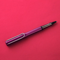 凌美(LAMY)圆珠笔恒星系列宝酒红色笔芯0.7mm