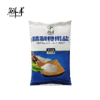 鲜丰精制盐500g*9 家用盐巴深井矿盐