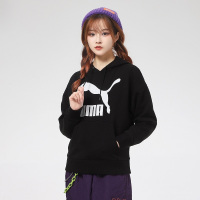 彪马(PUMA)女装新款跑步健身训练运动服户外时尚舒适透气休闲卫衣套衫 531383-01 ZP