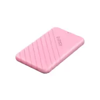 奥睿科(ORICO)Type-C移动硬盘盒2.5英寸USB3.1 SATA串口台式机笔记本SSD硬盘盒子 粉25PW1