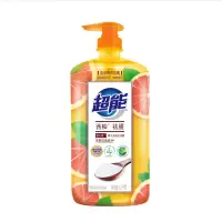 超能 离子去油洗洁精加浓 食用小苏打去油污(西柚祛腥)(单位:瓶)