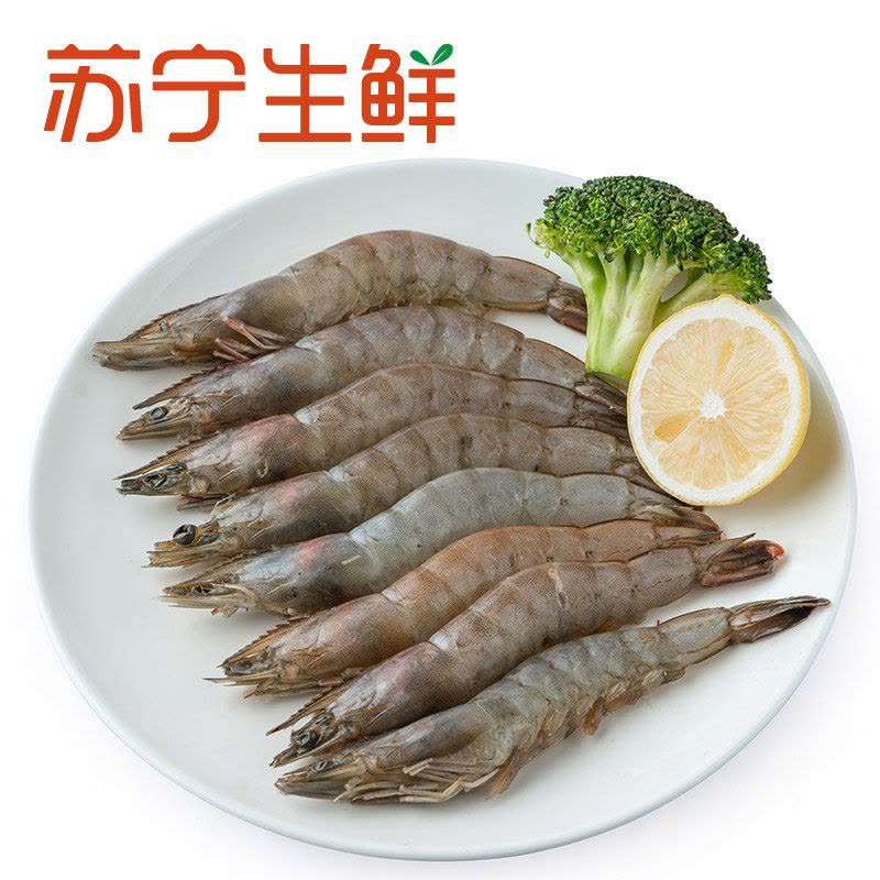 [苏宁生鲜]原膳深海大虾200g图片