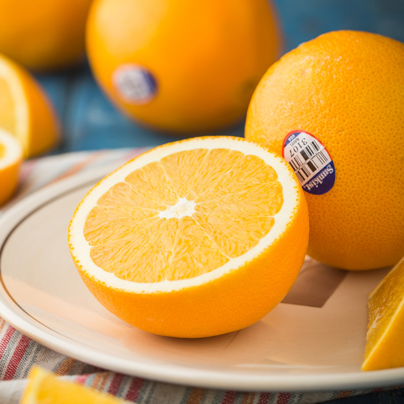 【苏宁生鲜】新奇士美国脐橙20个约220g/个新鲜水果