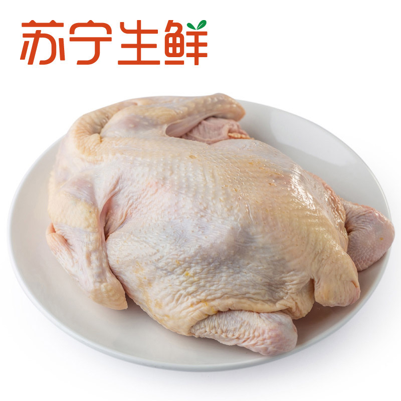 【苏宁生鲜】湘佳冰鲜仔鸡1.05kg 安心禽肉
