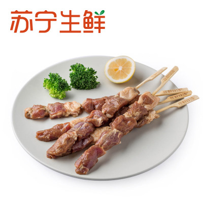 【苏宁生鲜】庄野牧场羊肉串(不辣)350g 牛羊肉 牛羊肉 方便速食