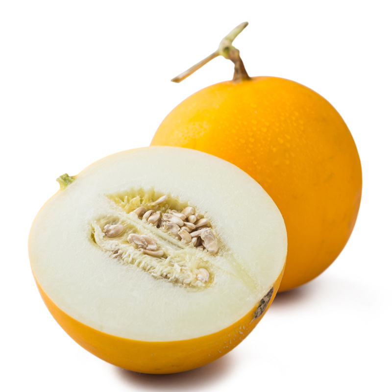 【苏宁生鲜】海南金香玉蜜瓜2个约1.2kg/个新鲜水果