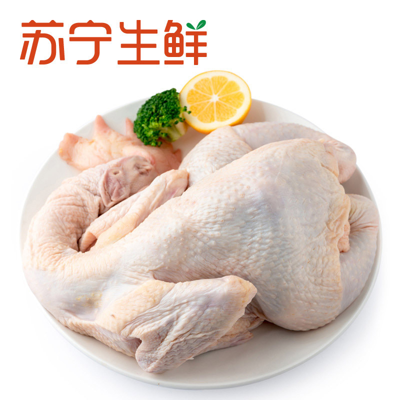【苏宁生鲜】千百禾金冠生态鸡1.5kg 禽肉