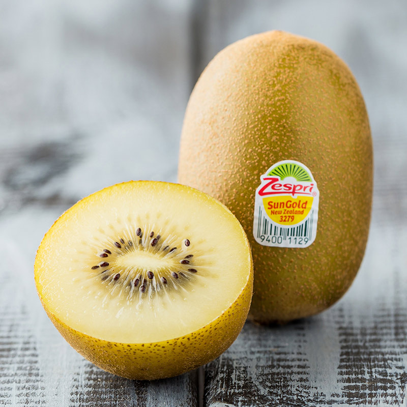 【苏宁生鲜】佳沛(Zespri)新西兰阳光金奇异果2个92-114g/个 进口猕猴桃 新鲜水果